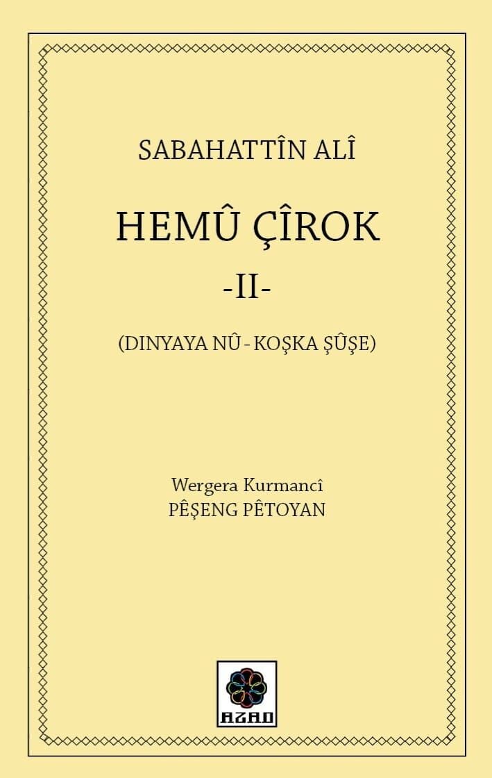 Sabahattin Ali-Hemû Çîrok-II-