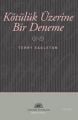 Kötülük Üzerine Bir Deneme