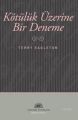Kötülük Üzerine Bir Deneme