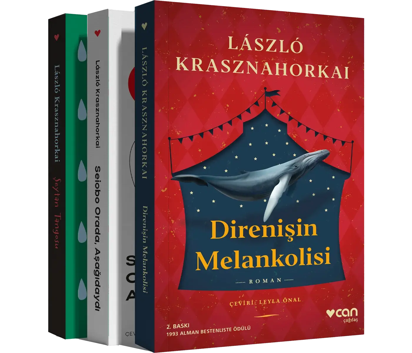 László Krasznahorkai Seti (3 Kitap)