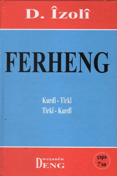 Ferheng Kurdî Tirkî D. İzoli