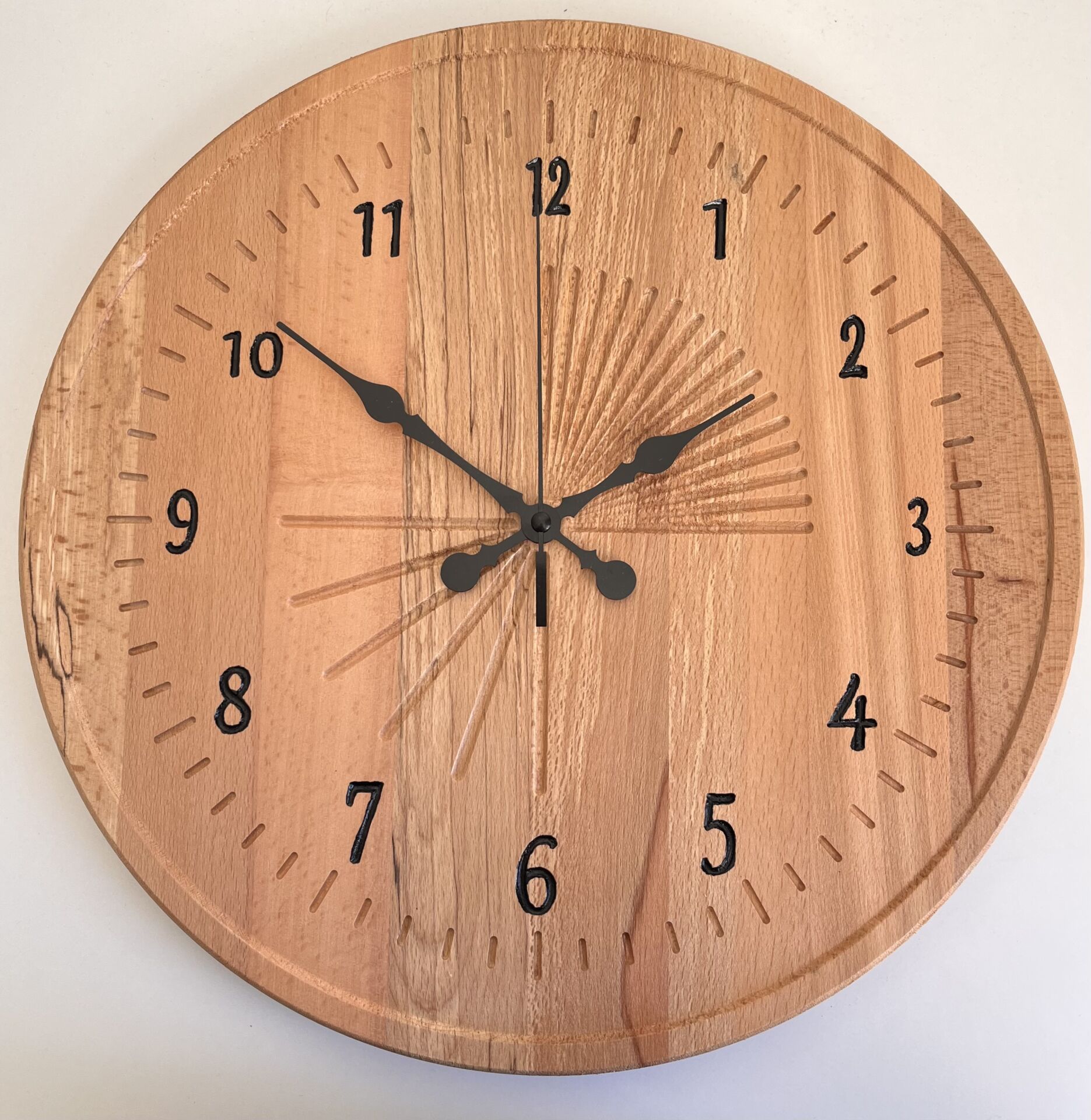 Ahşap Duvar Saati 42 cm