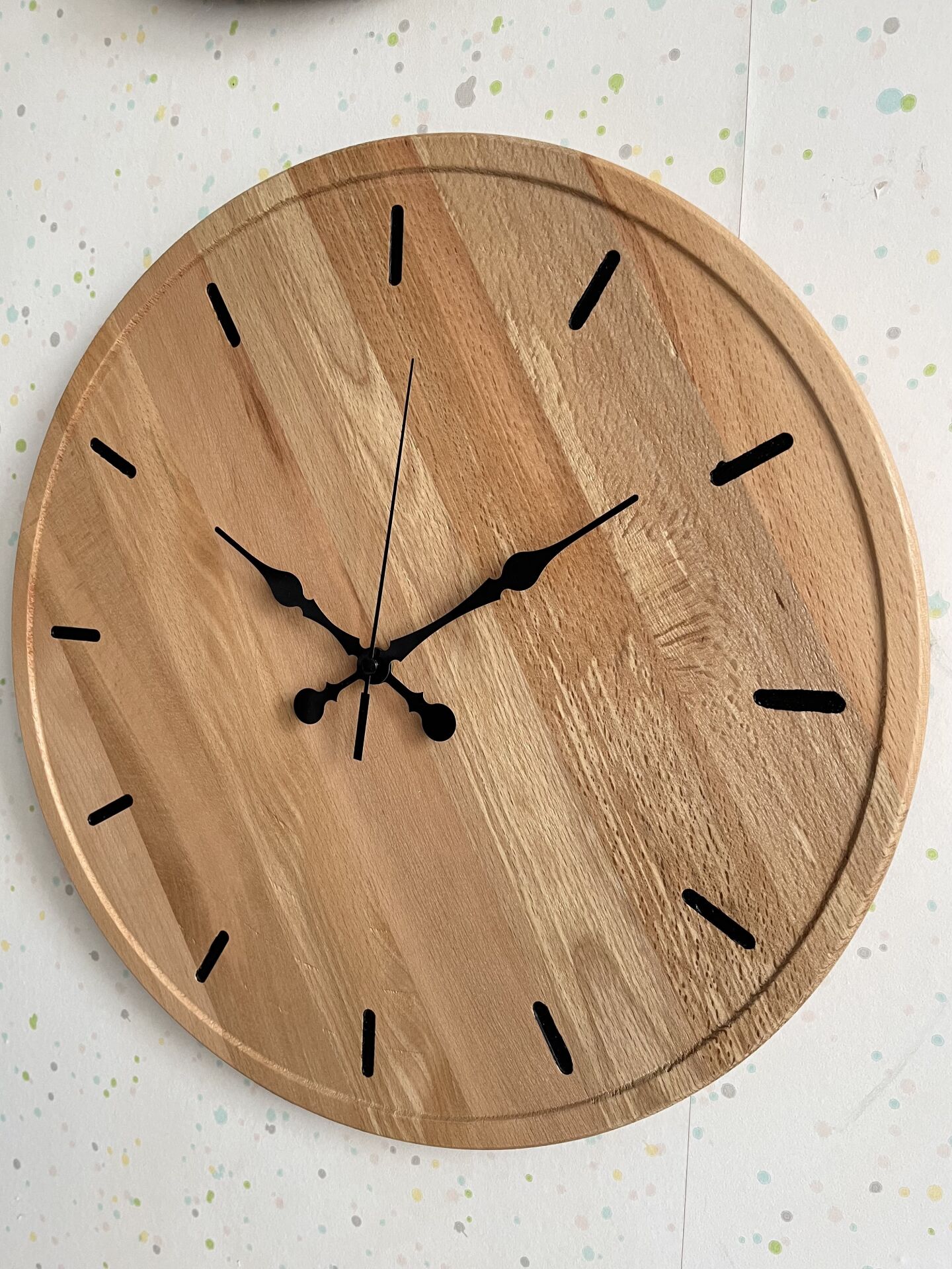 Ahşap Duvar Saati 42 cm