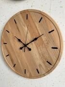 Ahşap Duvar Saati 42 cm