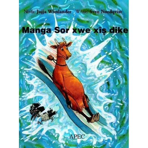 Manga Sor Xwe Xîş Dike