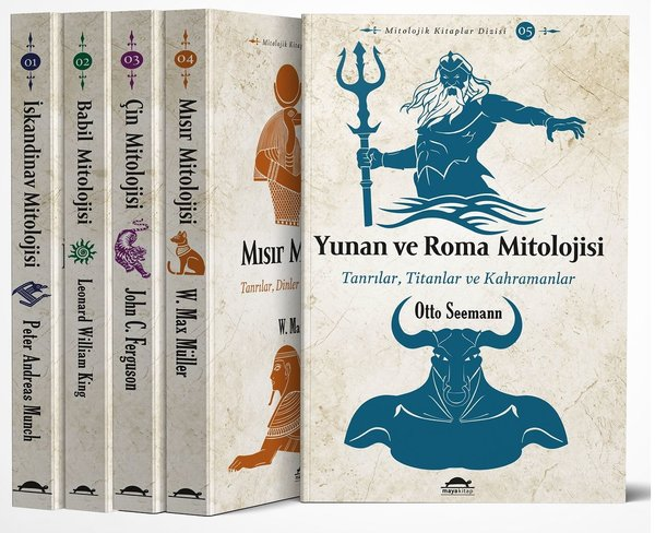 Maya Mitolojik Kitaplar Seti (5 Kitap Takım)